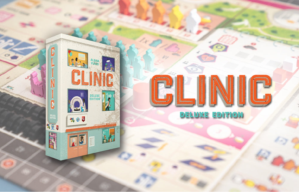 ボードゲーム クリニック デラックスエディション Clinic: Deluxe Edition – Capstone Games
