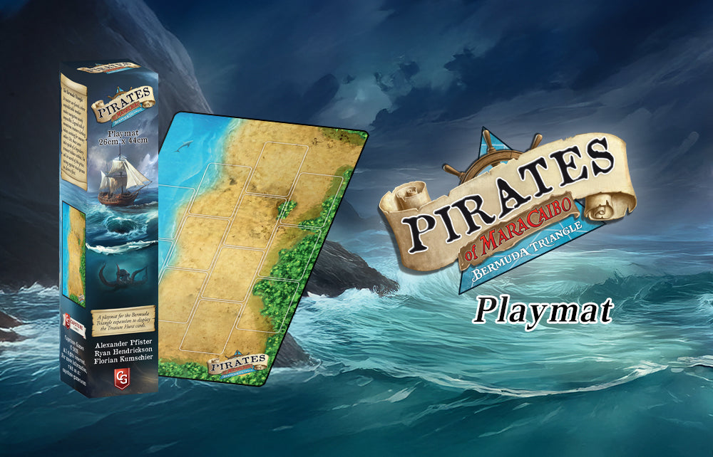Pirates of Maracaibo: Bermuda Triangle Playmat