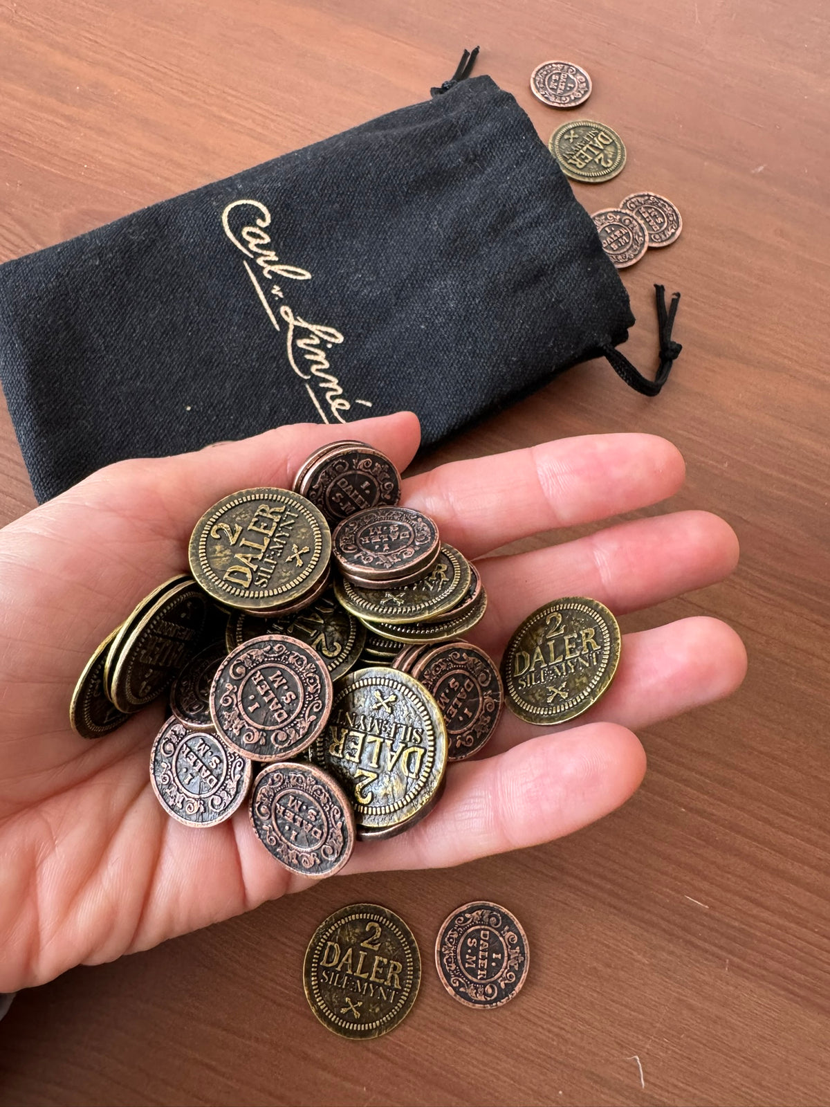 Carl von Linné: Metal Coins