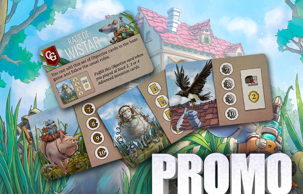 Rats of Wistar: Objective Card Set